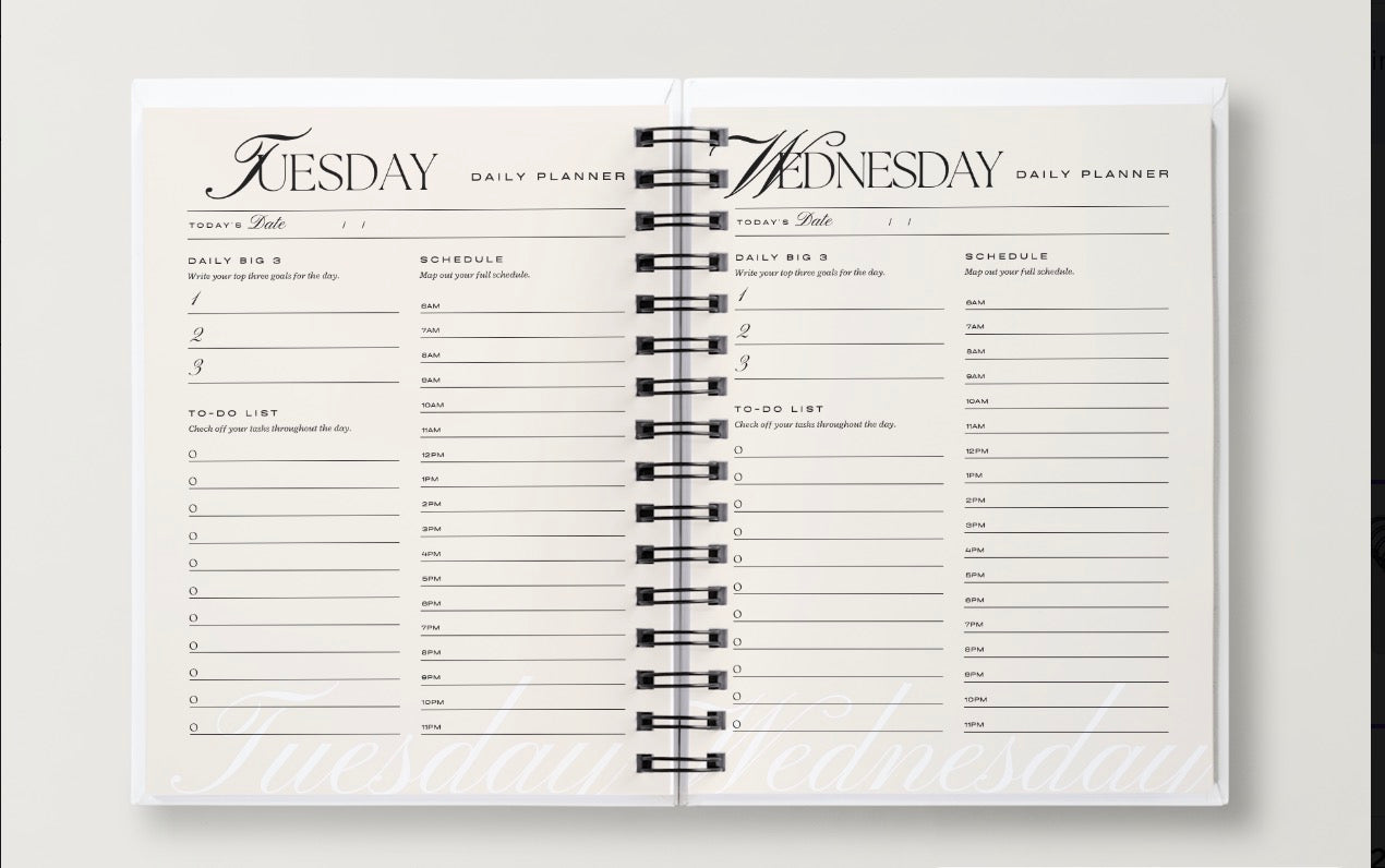 Sunflower Daily Planner