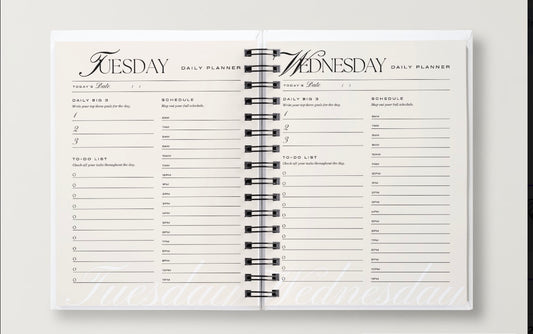 Sunflower Daily Planner